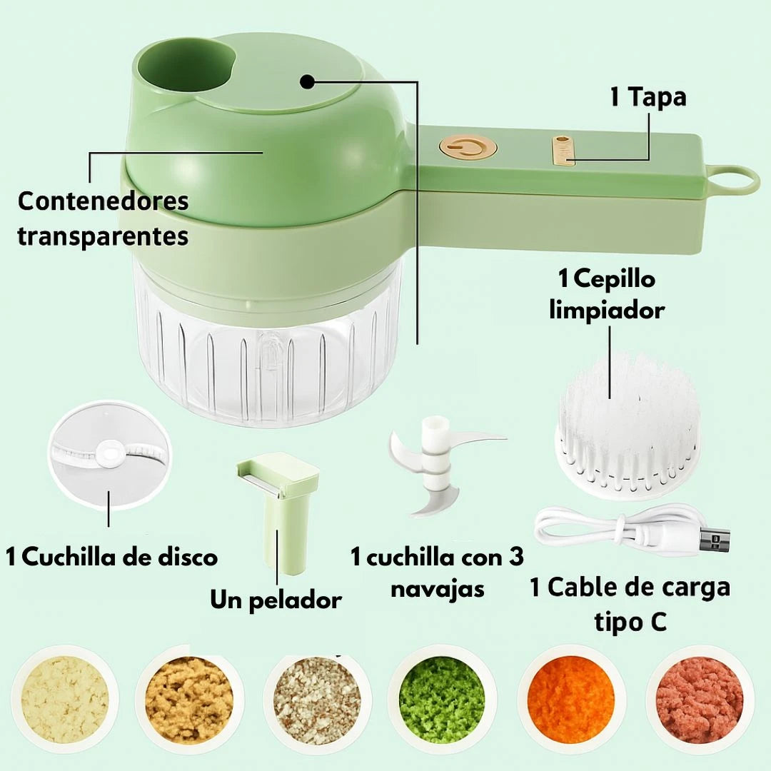 Picador Eléctrico Multifuncional 4 En 1