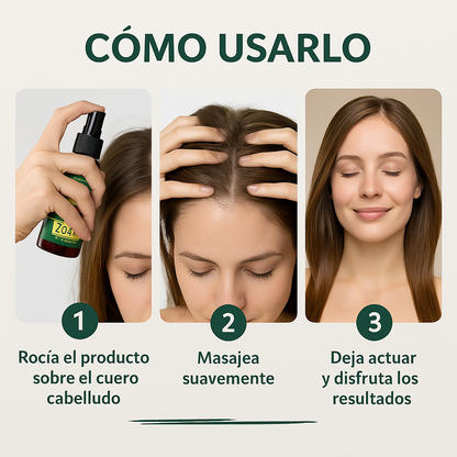 🌿Tu cabello más fuerte - Tónico de Jengibre - Envío Gratis