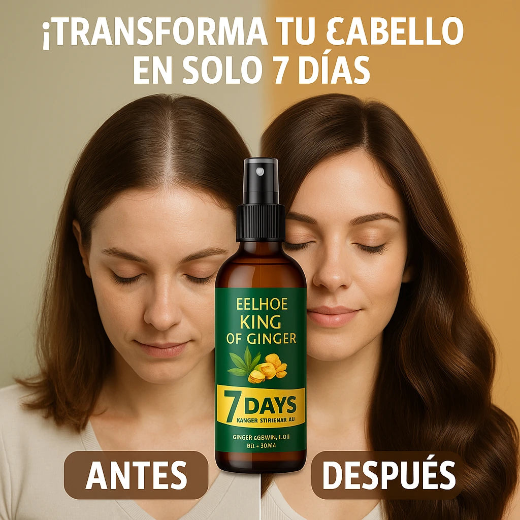 🌿Tu cabello más fuerte - Tónico de Jengibre - Envío Gratis
