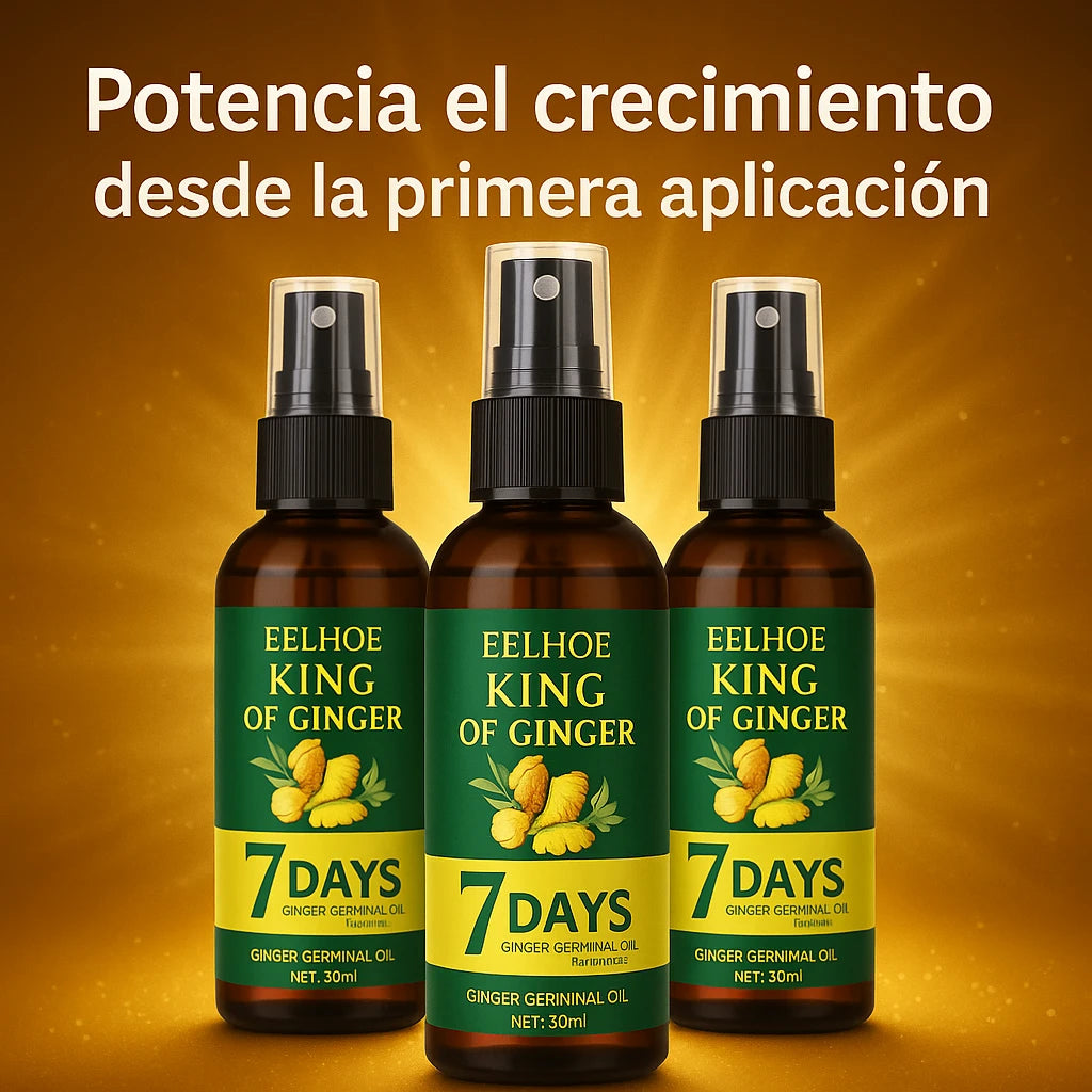 🌿Tu cabello más fuerte - Tónico de Jengibre - Envío Gratis